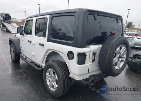 2022 Jeep Wrangler Unlimited Sport S 4X4 from USA, damaged, VIN 1C4HJXDNXNW166982